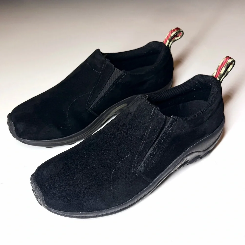 Merrell J60825 Men's Jungle Moc Slip-On Shoe, Midnight Black Size- 10.5